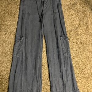 Sincerely Jules Blue Cargo Pants